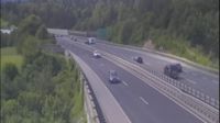 Cerknica: A1/E61/E70, Ljubljana - Koper, portal Unec - Day time
