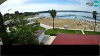 Piran: Livecam Portorož beach - Day time
