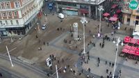Zagreb: Webcam - Ban Jelačić square - Day time