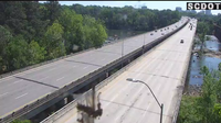 Columbia: I-126 E @ MM 2.7 Broad River Bridge - Day time