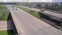Cedar Rapids: CR - I-380 @ Coldstream Ave NE (13) - Day time