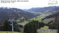 Balderschwang: Obere Balderschwanger Alpe: Balderschwang - Kreuzle - Blick nach Westen