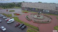 Lomonosov › East: Fountain in honor of the 300th anniversary of the city - Day time