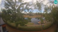 Sisak: live webcam Kolpa river view - Croatia - Day time