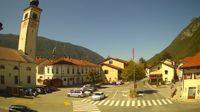 Kobarid: Live webcam - city center - Soča valley - Slovenia - Day time