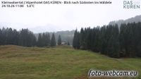 Kleinwalsertal: Alpenhotel DAS KÜREN - Blick nach Südosten ins Wäldele