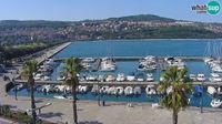 Koper: Webcam - Panorama of the marina and promenade from the Grand Hotel - Overdag
