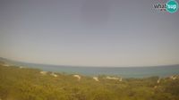 Sorso: Villaplatamona, panoramic view of the Gulf of Asinara, Platamona - Sardinia - live webcam - Day time