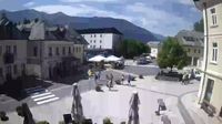 Bovec: Main square in - Day time