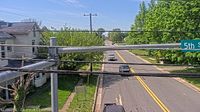 Delaware City: DE 9 @ CLINTON ST - Day time