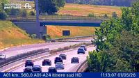 Tivoli: A01 km. 560,0 A01-A24 itinere sud HD - Dia