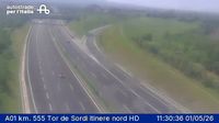 Guidonia Montecelio: A01 km. 555 Tor de Sordi itinere nord HD - Dia