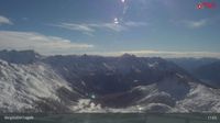 Pontresina: Bergstation Lagalb, Lagalb, Sicht Poschiavo