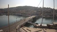 Trogir: renovation of the old Ciovo bridge - Day time