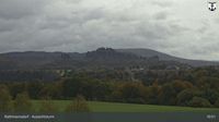Rathmannsdorf: Aussichtsturm, Schrammsteinkette und Falkenstein