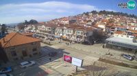 Ohrid: Крст Џамија: Webcam Ohrid old town and center - Day time