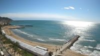Sitges › East: Playa Sitges - Sant Bartomeu i Santa Tecla de Sitges - Sitges Beach - Day time