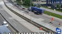 Wauwatosa: I-41/US 45 @ Burleigh St - Day time