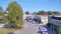 Lawrenceburg › North: David Crockett Memorial Statue - Day time