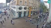 Zagreb: Mjesni odbor Cvjetni trg: Webcam Zagreb Bana Jelačića square | Croatia - Day time