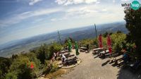 Ig: Mount Krim webcam near Ljubljana - Slovenia - view to Grosuplje - Day time