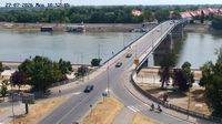 Novi Sad: Varadin Bridge (Novi Sad) - Reka Dunav - Day time