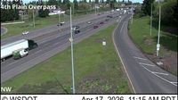 Vancouver: Officers Row: I-5 at MP 1.6: 4th Plain Overpass - Day time