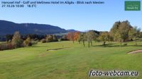 Weitnau: Hanusel Hof - Golf und Wellness Hotel im Allgäu - Blick nach Westen