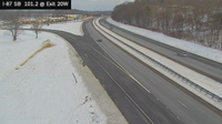 Veteran › South: I-87 MP 101.20 SB at Interchange 20 (Saugerties) - Day time