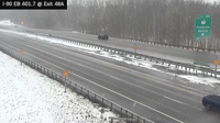 Brick House Corners › East: I-90 MP 401.70 EB at Interchange 48A (Pembroke) - Day time
