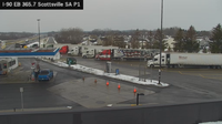 Severance › East: I-90 MP 365.7 EB Scottsville Service Area Truck Park 1 - Day time