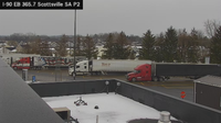 Severance › East: I-90 MP 365.7 EB Scottsville Service Area Truck Park 2 - Day time