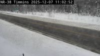 Timmins: Highway 101 at Highway 144, Looking Down - Day time