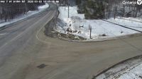 Central Frontenac › West: Highway 7 at Arden Road, Looking West - Day time