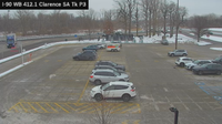 Lancaster › West: I-90 MP 412.10 WB at Clarence Service Area Truck Park 3 - Day time