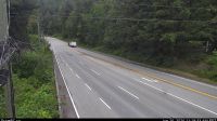Kent › West: Highway 7 (Lougheed Highway) about 3 km east of Harrison Mills at Highlands Boulevard, looking west - Day time