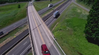 Clary: I-81 - MM 296.7 - SB - Day time
