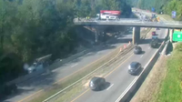 Western Hills: I-85 - SB - MM 65.6 - Ft. Lee Rd Overpass - Day time