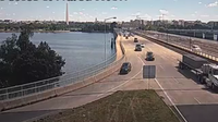 Washington D.C.: I-395 SB at 14th St. Bridge - Day time