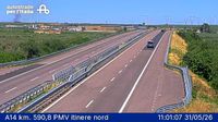 Cerignola: A14 km. 590,8 PMV itinere nord - Dia