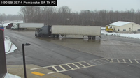 Cookville › East: I-90 MP 397.40 EB at Pembroke Service Area Truck Park 2 - Day time