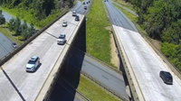 Belmont: I-64 - MM 121 - Median - Day time