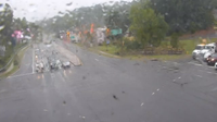 Falmouth: US-1 - MM 148.9 - SB - Rte. 17 - Day time