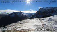 Gemeinde Sankt Gallenkirch: Gargellen Süd - Kristallbahn Berg - Blick Richtung Schafberg Plateau - Madrisa
