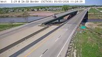 Sioux City › West: SC - I-29 @ IA-SD border (30) - Day time