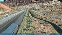 Moab › North-west: Moab Canyon Pathway - Arches National Park Road - U.S. 191 - Day time