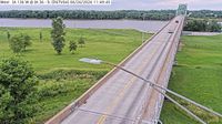 Fulton: D6 - IA 136 @ MM 0 (Mississippi River - IL) - Day time