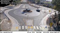 Bingen: SR 14 at MP 66.6 - Roundabout - Day time