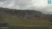 Abtenau: Strobl, Postalm - Postalm Zauberteppich, Parkplatz/Skiverleih